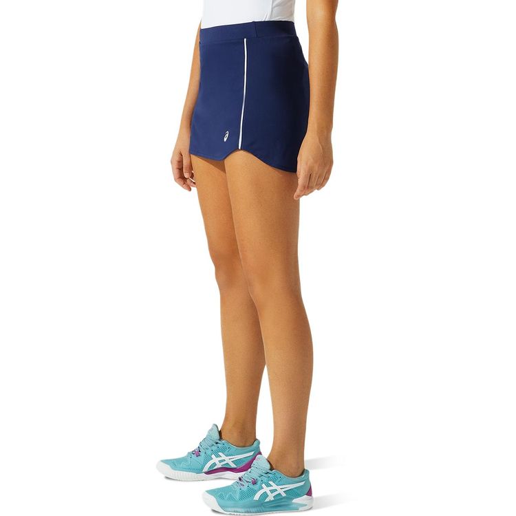 Asics Skort Court W Dames Blauw