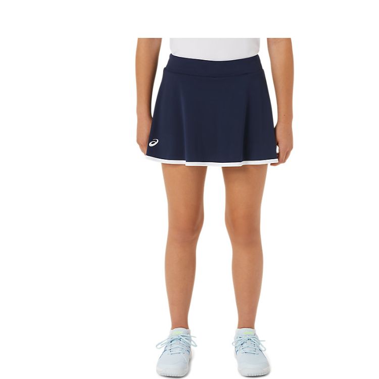 Asics Skort Girls Blauw Wit