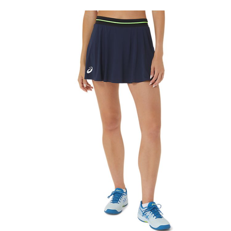 Asics Skort Match Graphic Dames Navy