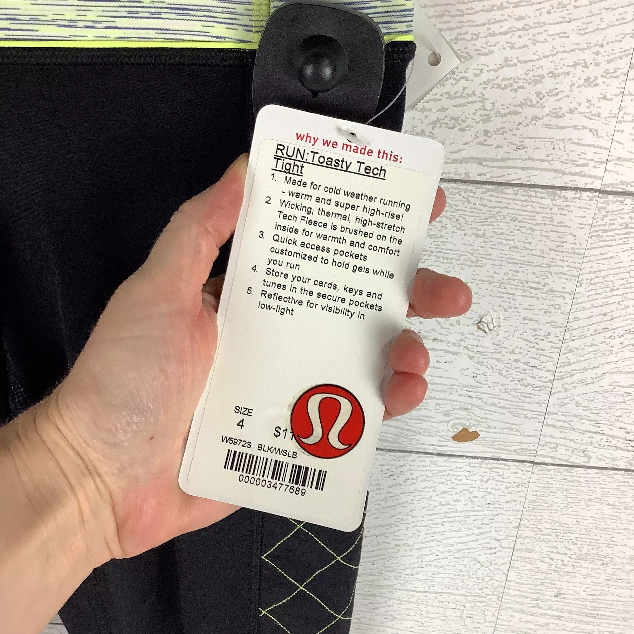 Athletic Leggings By Lululemon  Size: 4