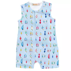 Baby Club Chic - Let's Go Fishing Romper