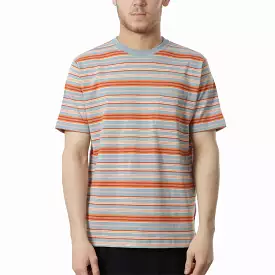 Beams Plus Multi Stripe Pocket T-Shirt