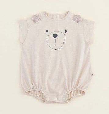 Bear Print Romper