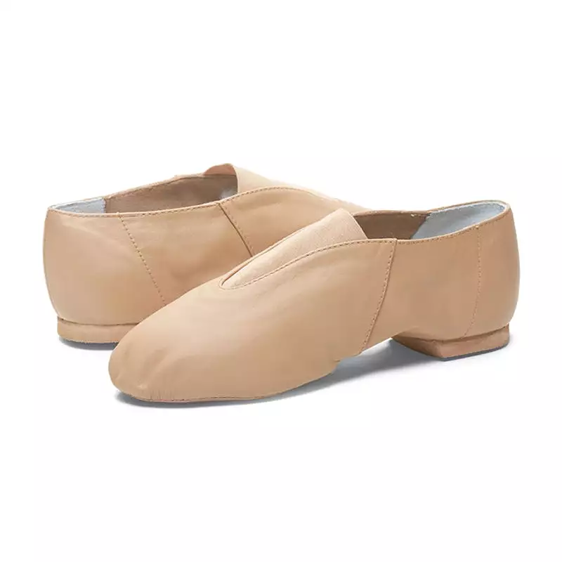 Bloch Ladies Super Jazz Split Sole Shoes - Tan