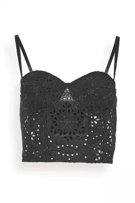 Cairo Top in Noir