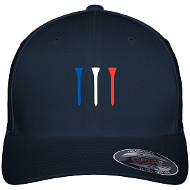 Casquette FlexFit TEES BLEU BLANC ROUGE