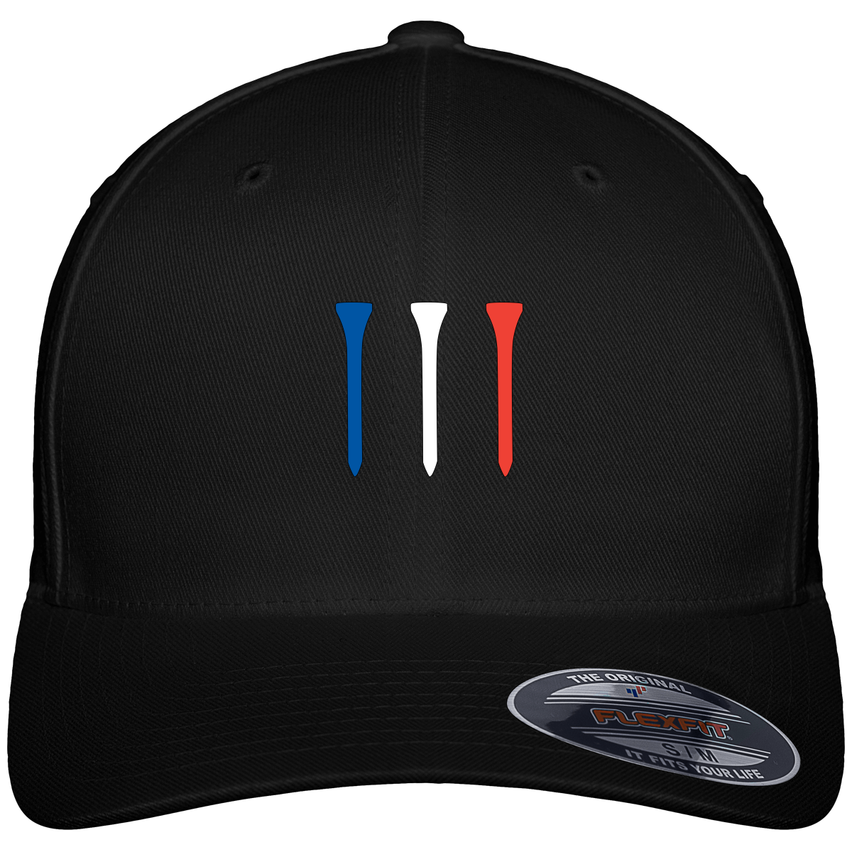 Casquette FlexFit TEES BLEU BLANC ROUGE