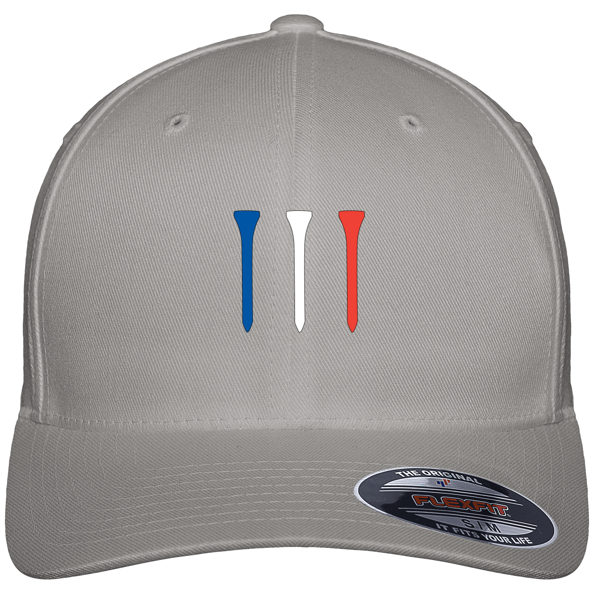 Casquette FlexFit TEES BLEU BLANC ROUGE