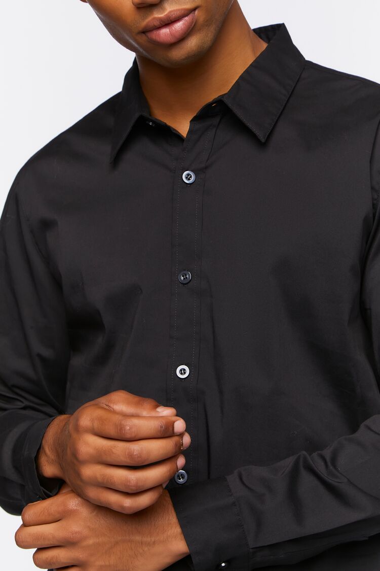 Collared Long-Sleeve Shirt