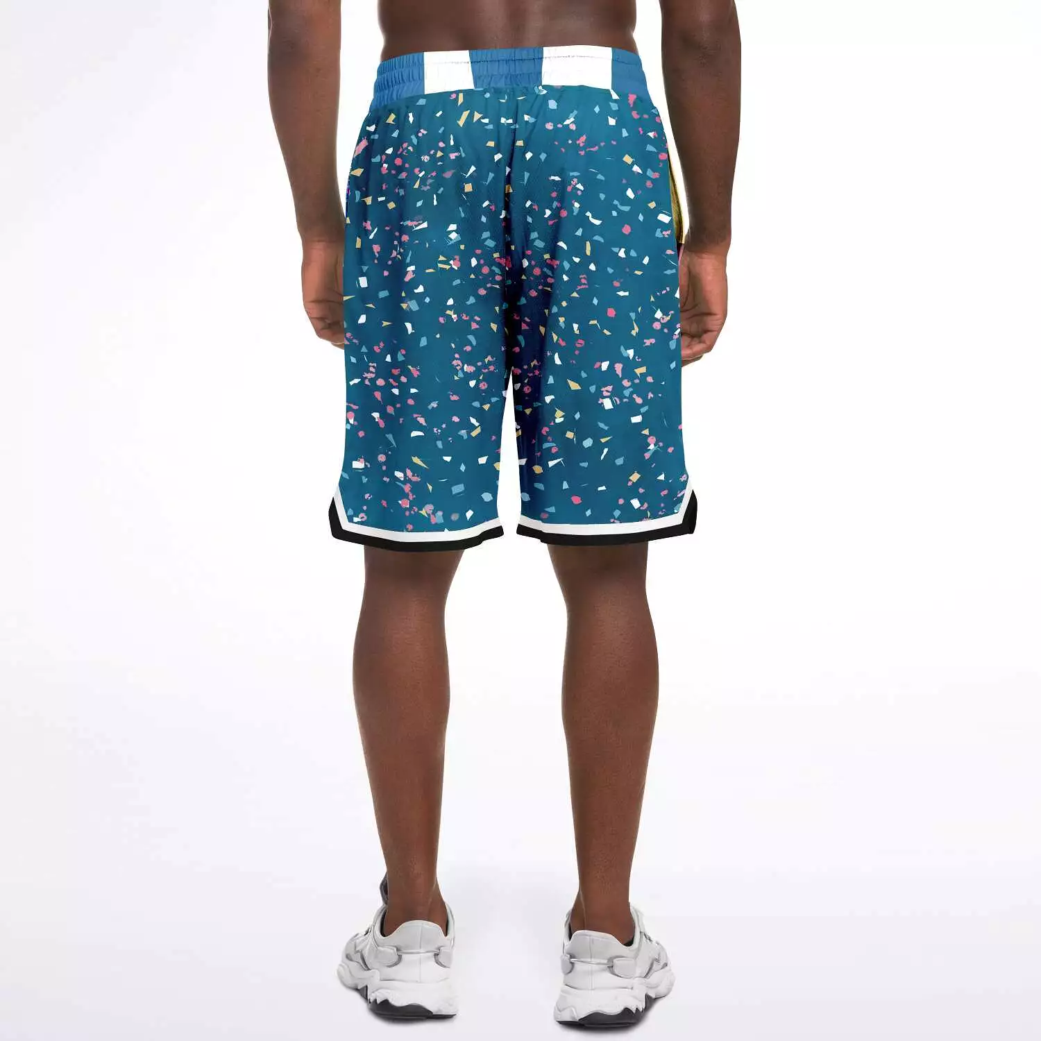 Confetti on Me Unisex Basketball Shorts (Unisex)