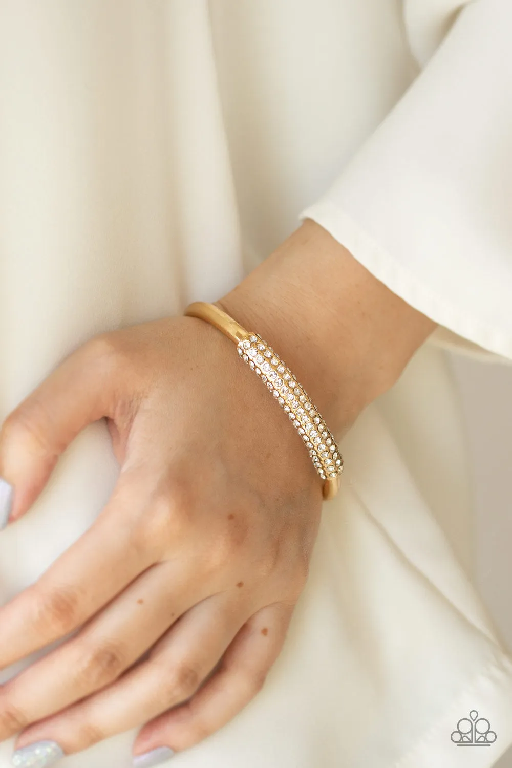 Day to Day Dazzle - Gold Bracelet