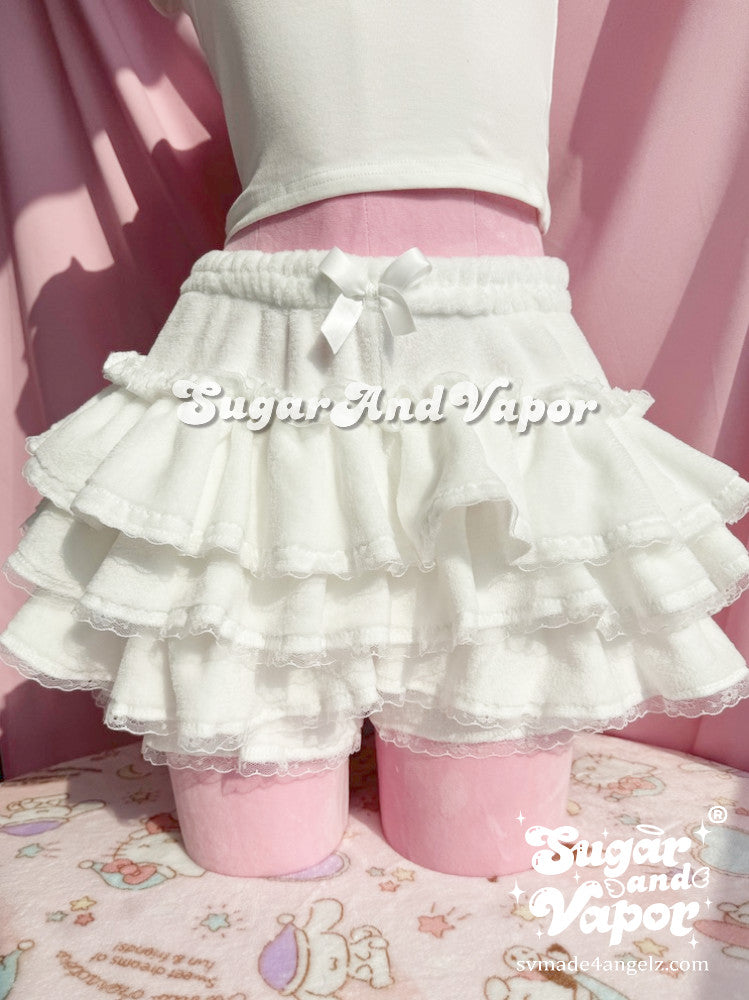 Eliana Doll Warm Fleece Flared Skort