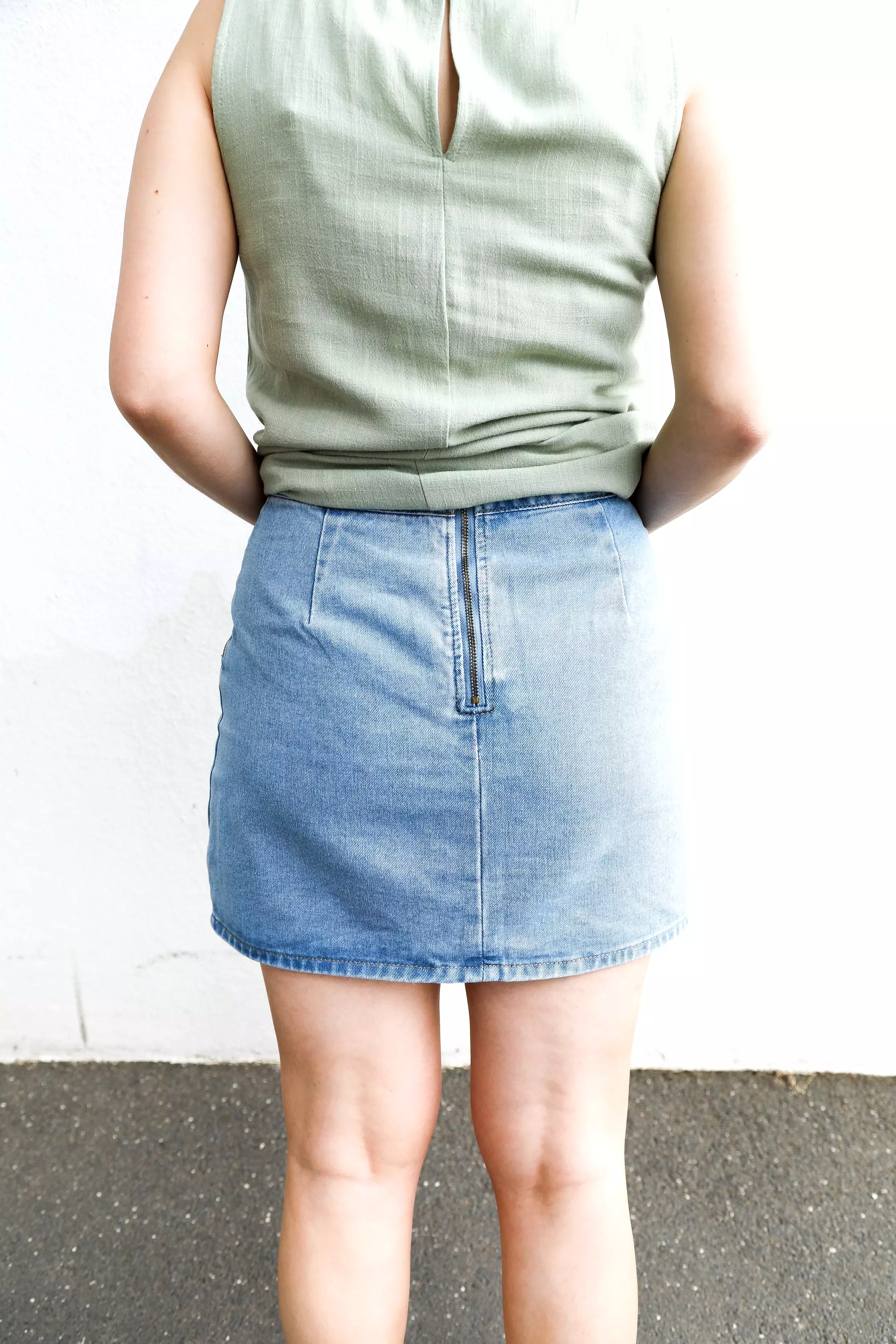 Eva Denim Skirt