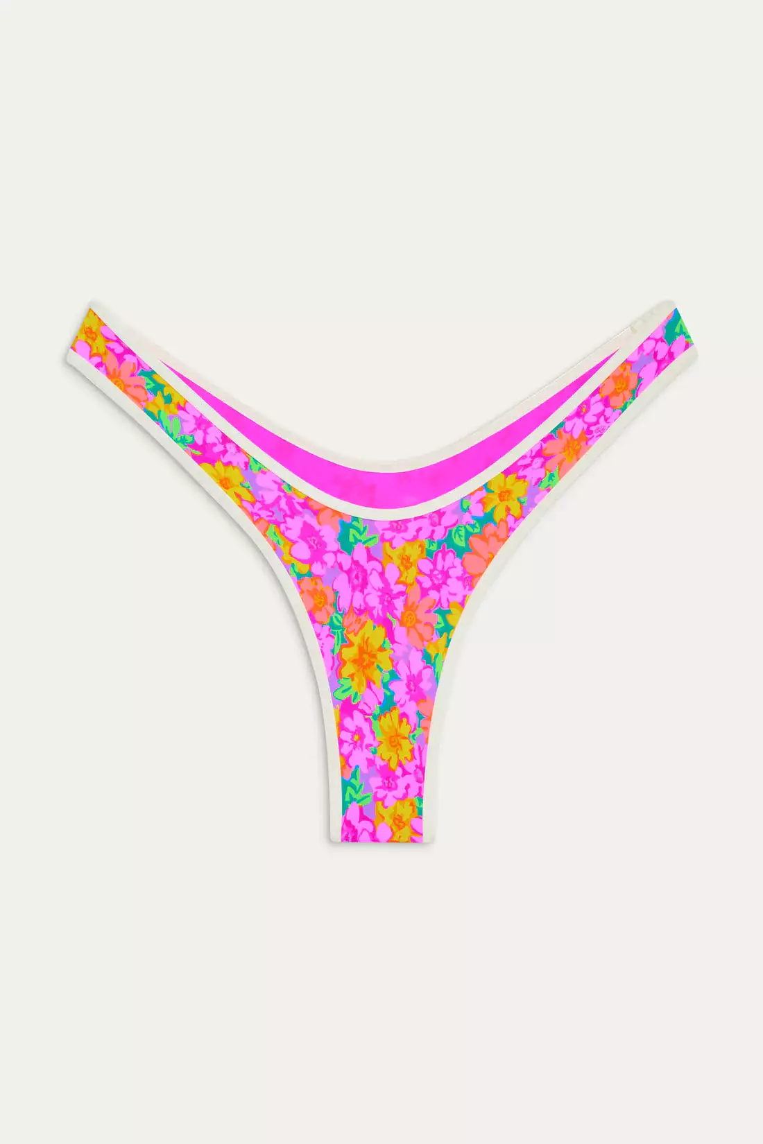 Full Moon Floral Micro Bikini Bottom