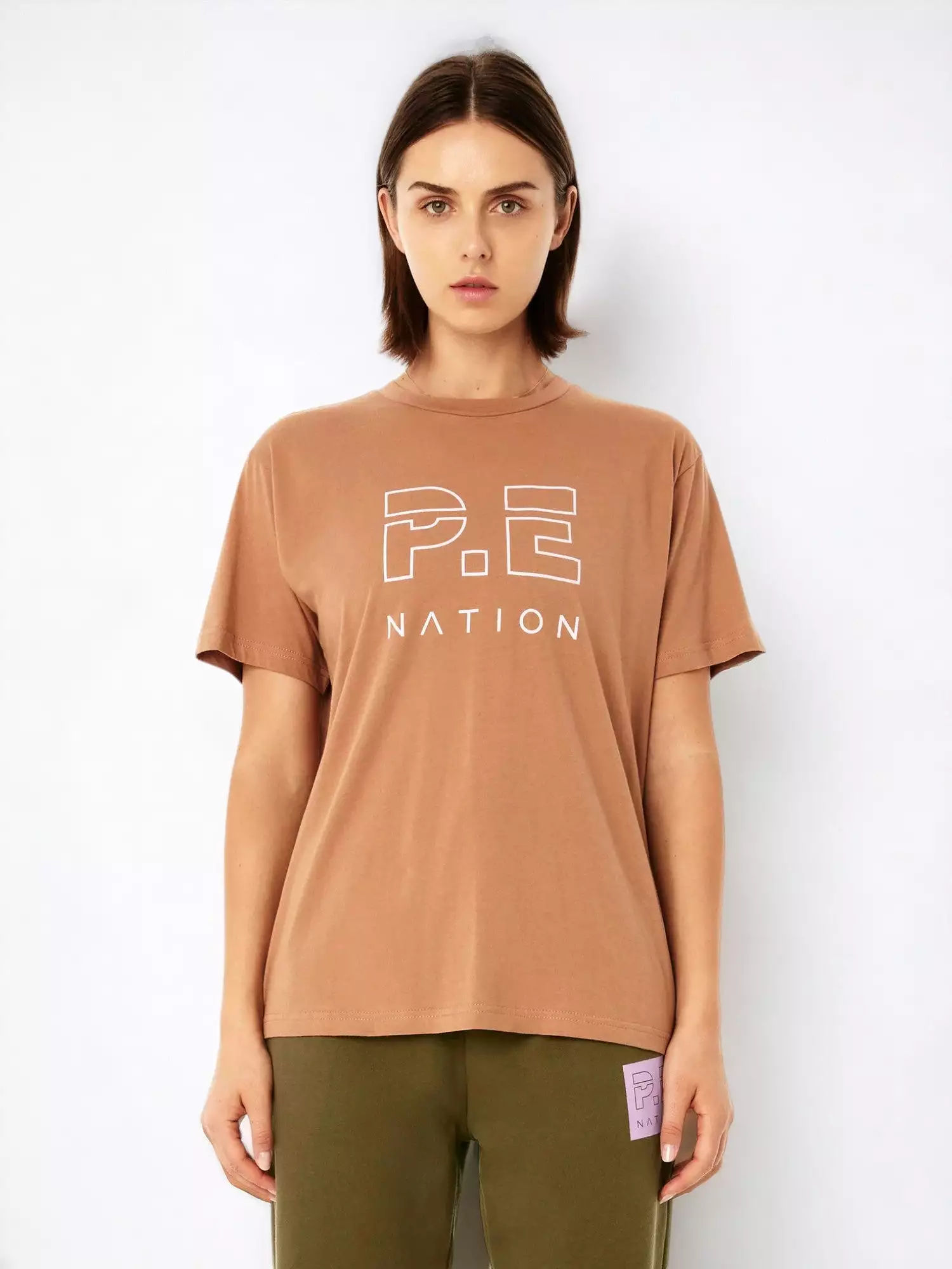 Heads Up Tee | Camel