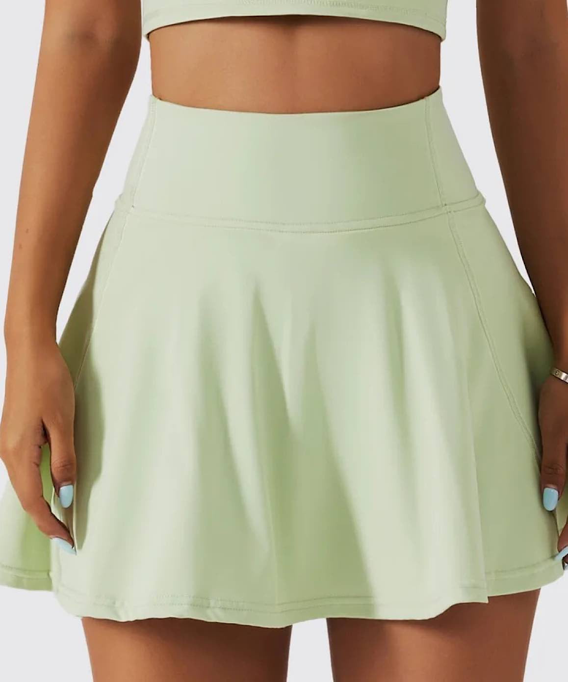 High Waist Fitness Tennis Skort