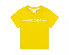 Hugo Boss Baby's J05908 535 T-Shirt Yellow