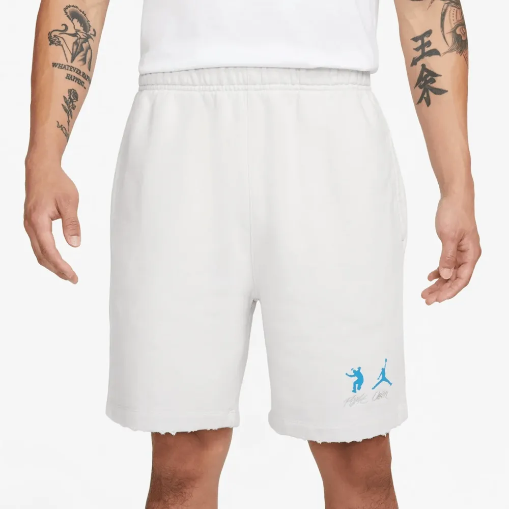 Jordan x Union Fleece Shorts Photon Dust