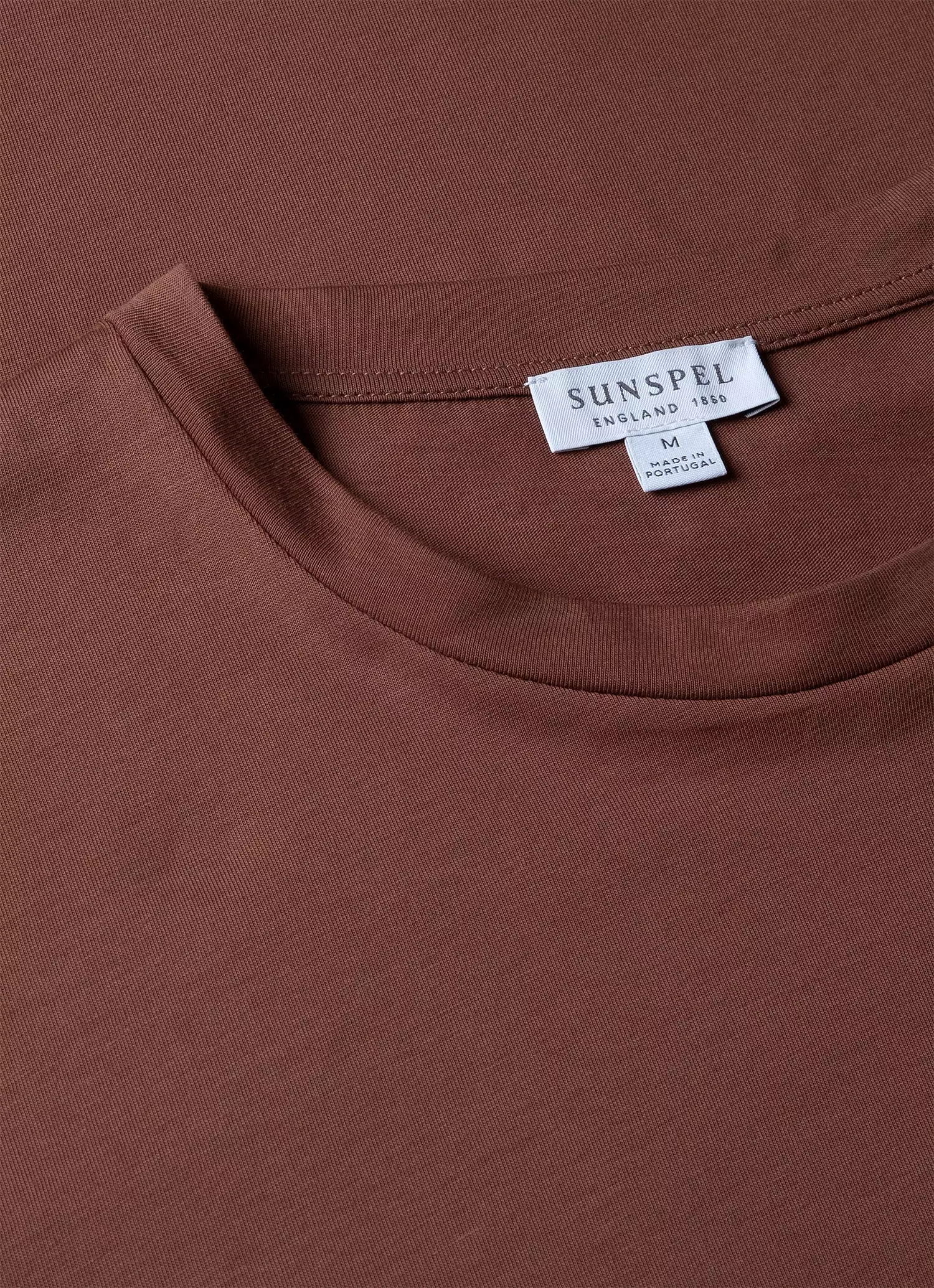 Men's Riviera Midweight Tshirt in Brown