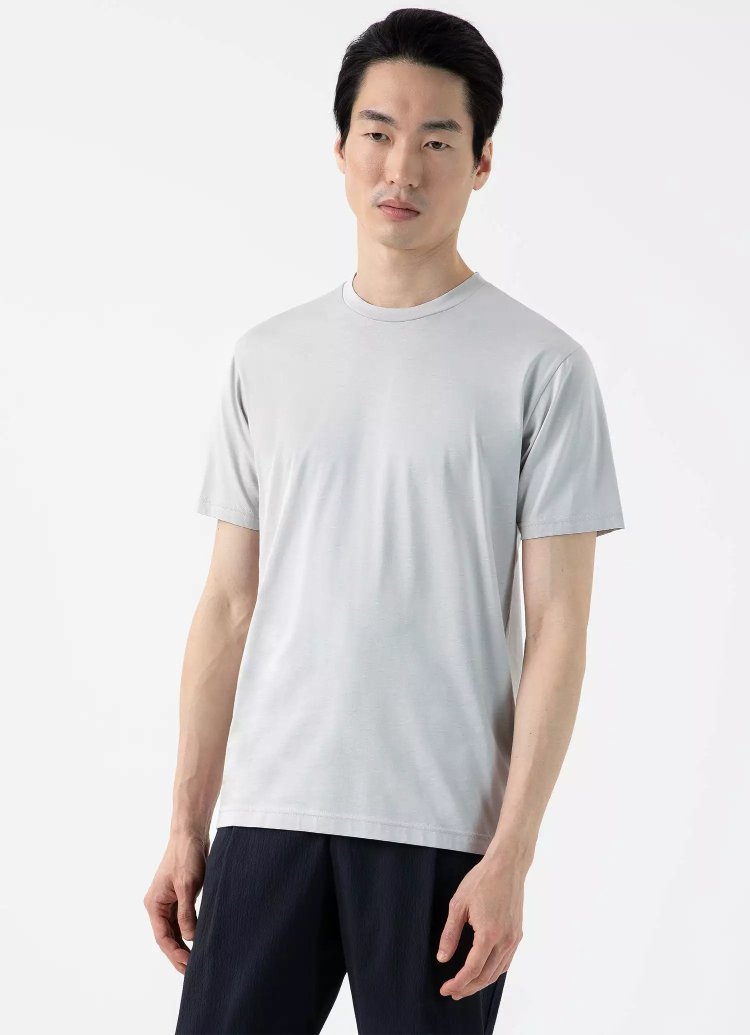 Men's Riviera Midweight Tshirt in Smoke