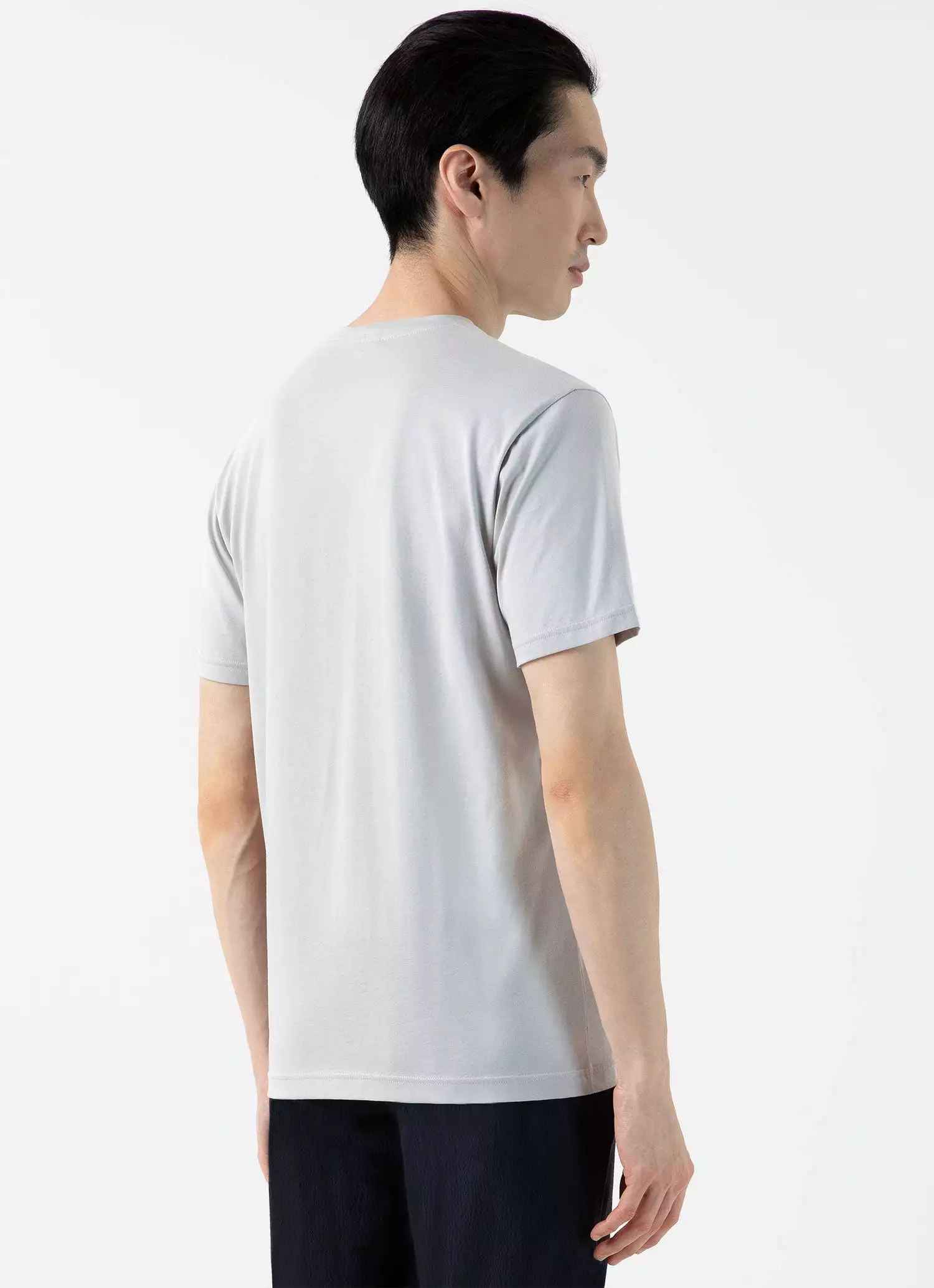 Men's Riviera Midweight Tshirt in Smoke