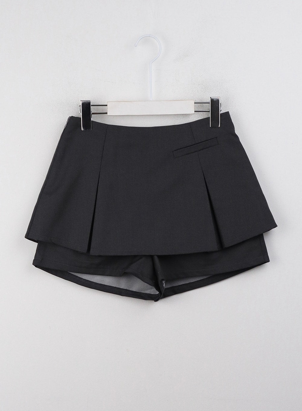 Mid Waist Pleated Skort CJ409