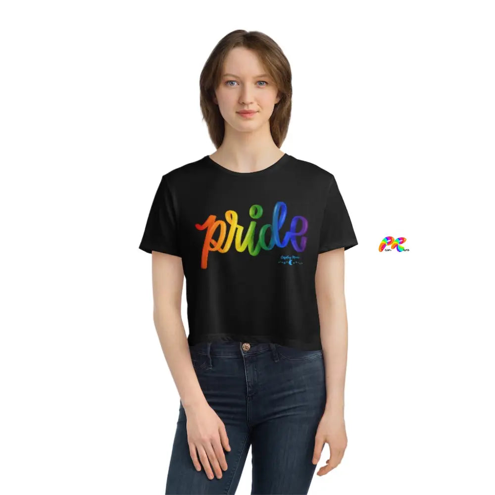 Pride Flowy Crop Top