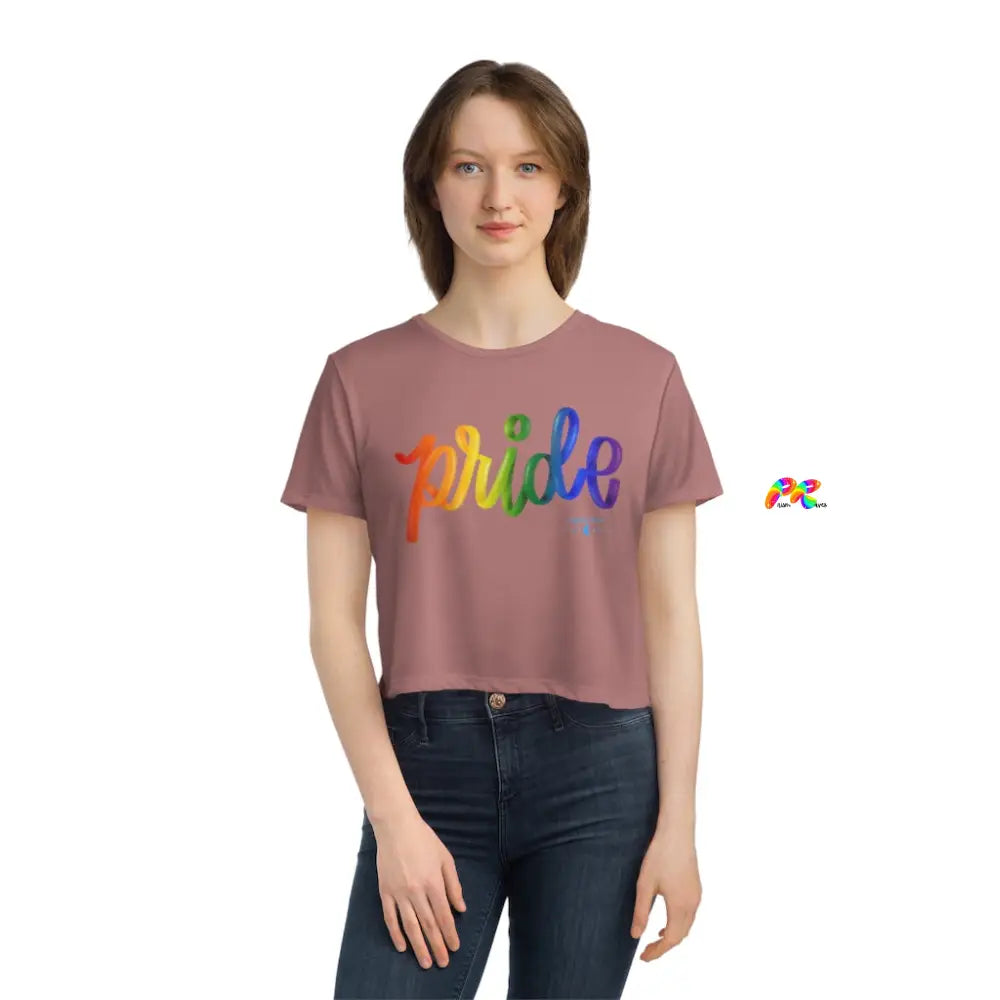 Pride Flowy Crop Top