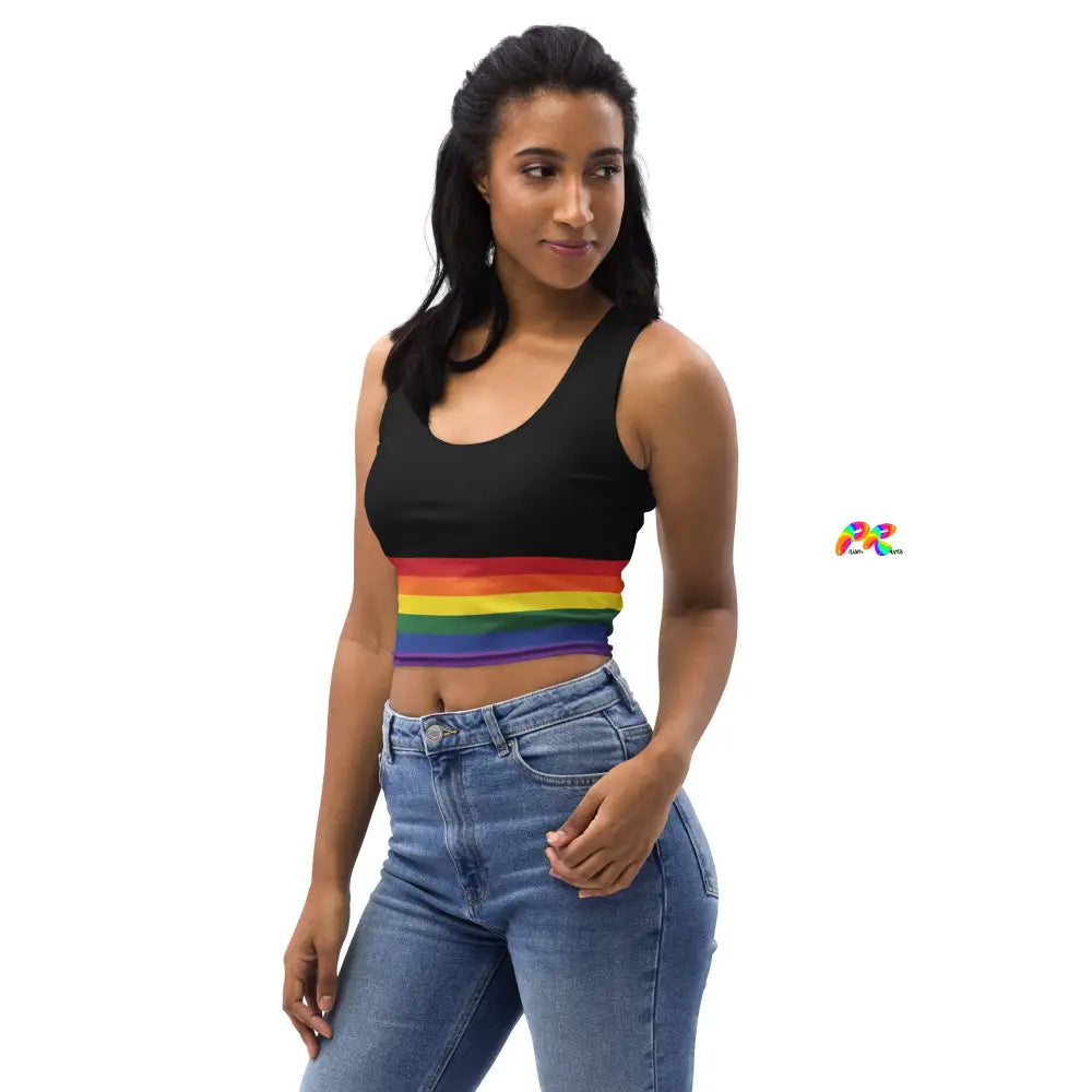 Pride Sleeveless Crop Top