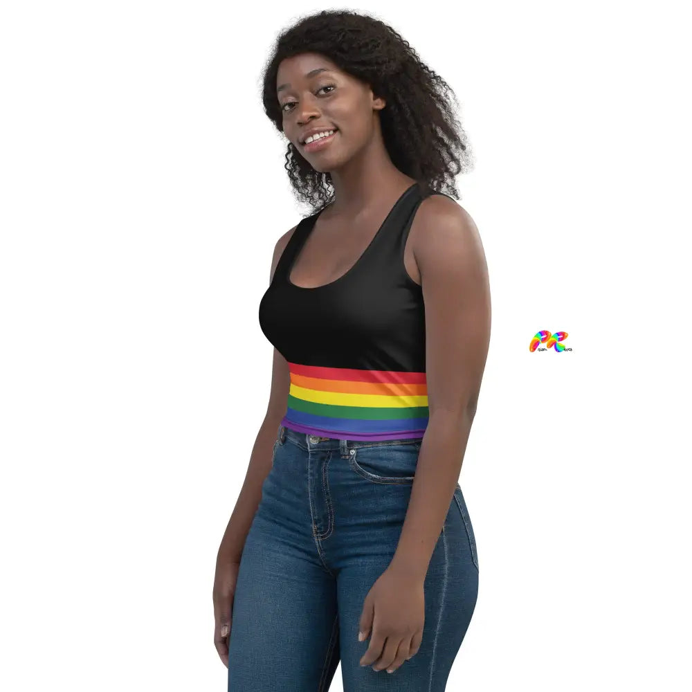 Pride Sleeveless Crop Top