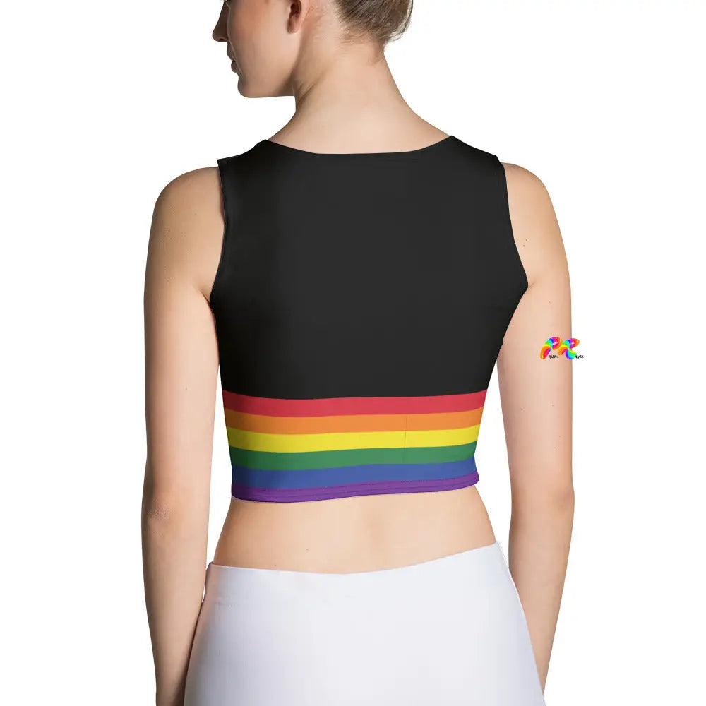 Pride Sleeveless Crop Top