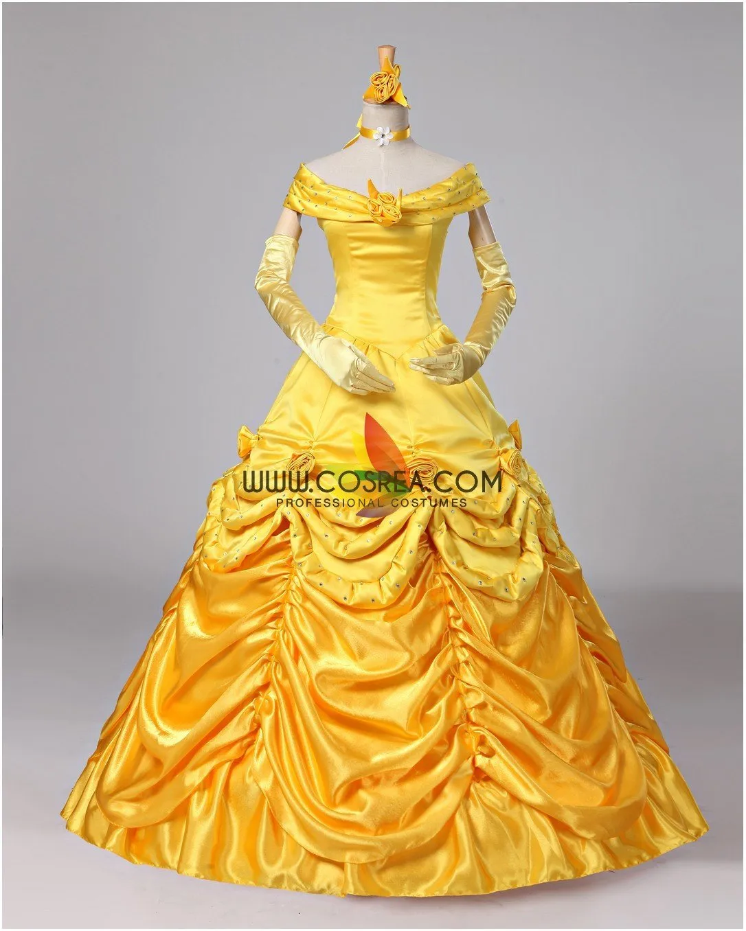 Princess Belle Park Inspired Beauty And Beast Cosplay Costume