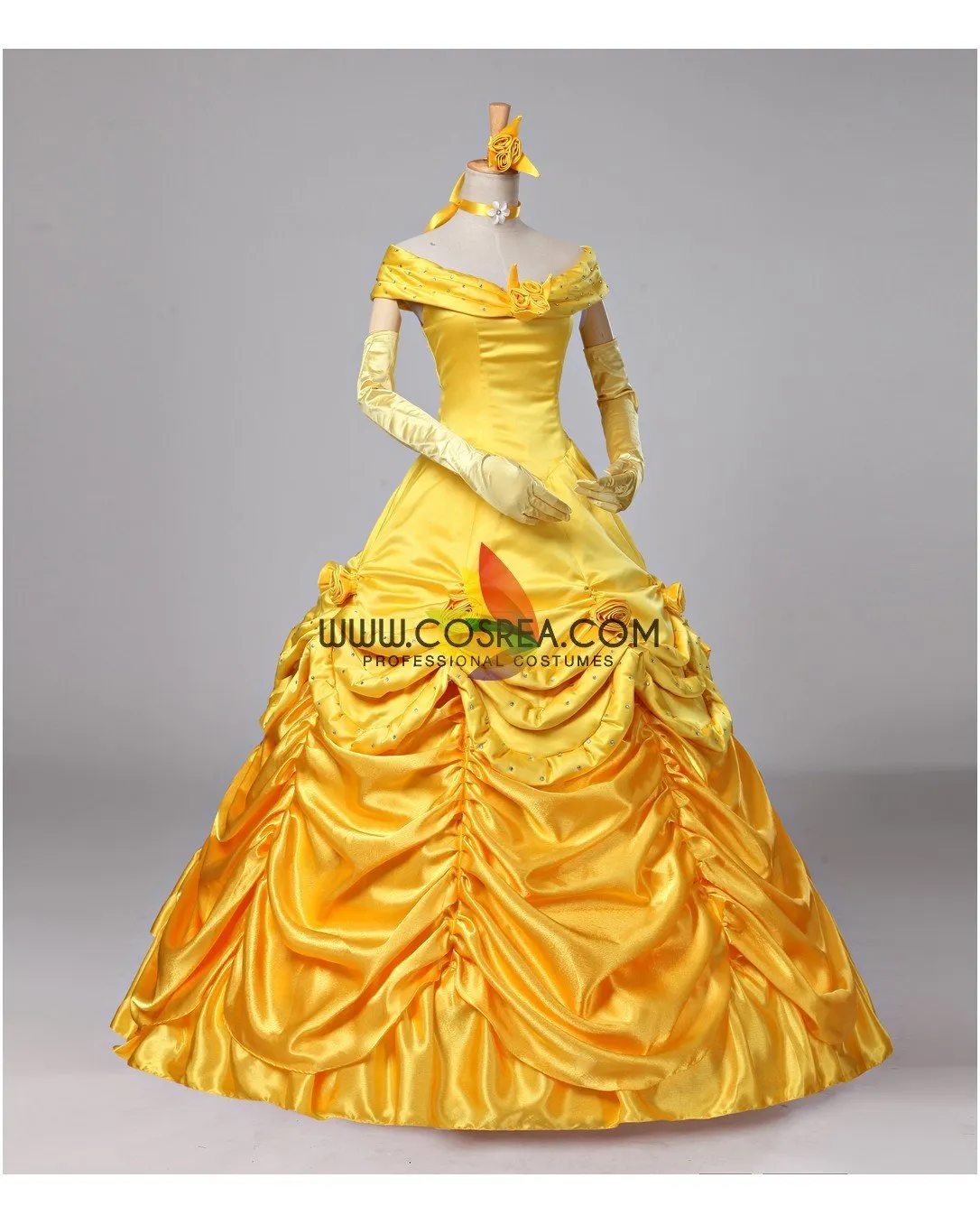 Princess Belle Park Inspired Beauty And Beast Cosplay Costume