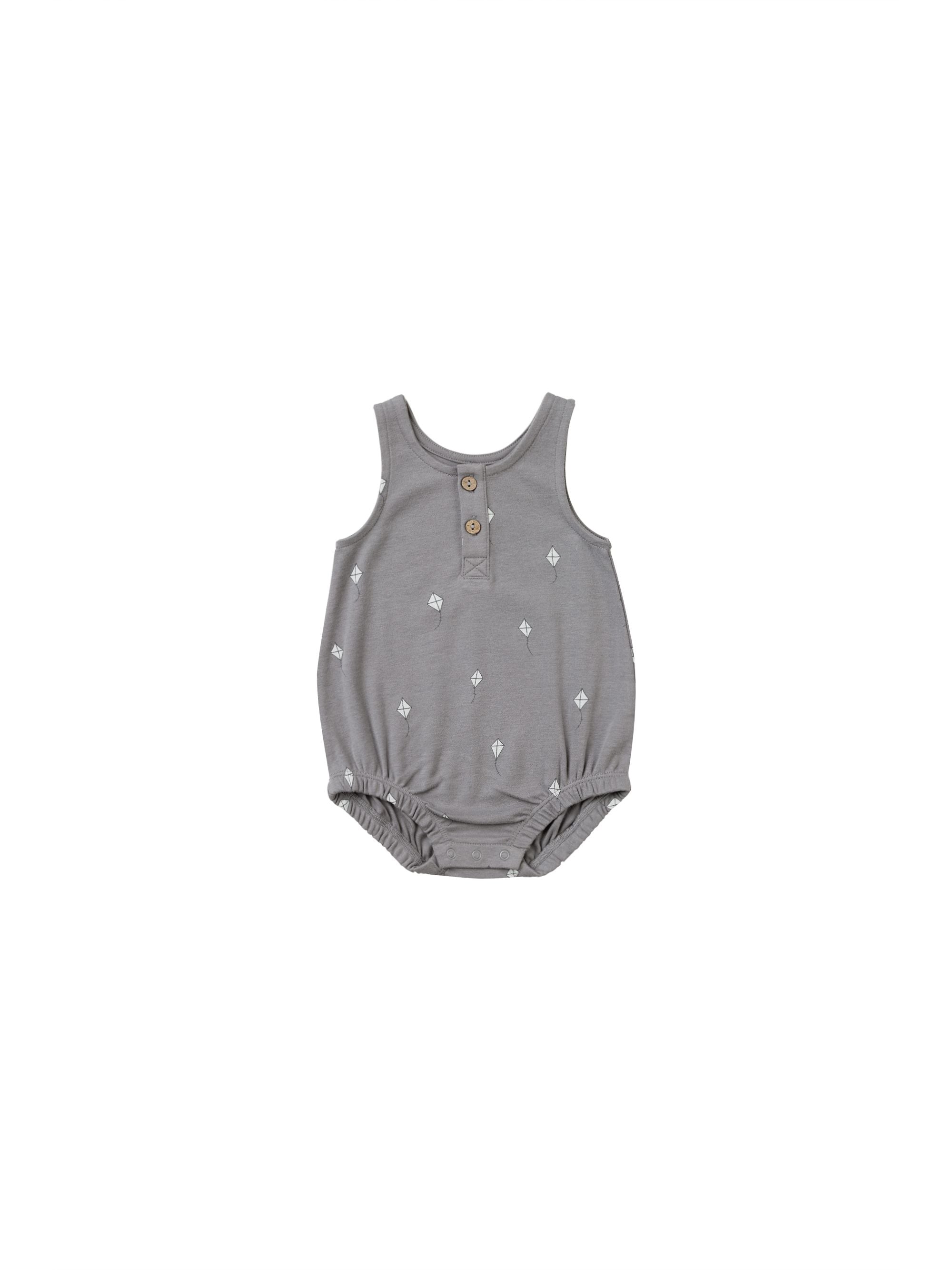 Quincy Mae - Kites Sleeveless Bubble Romper