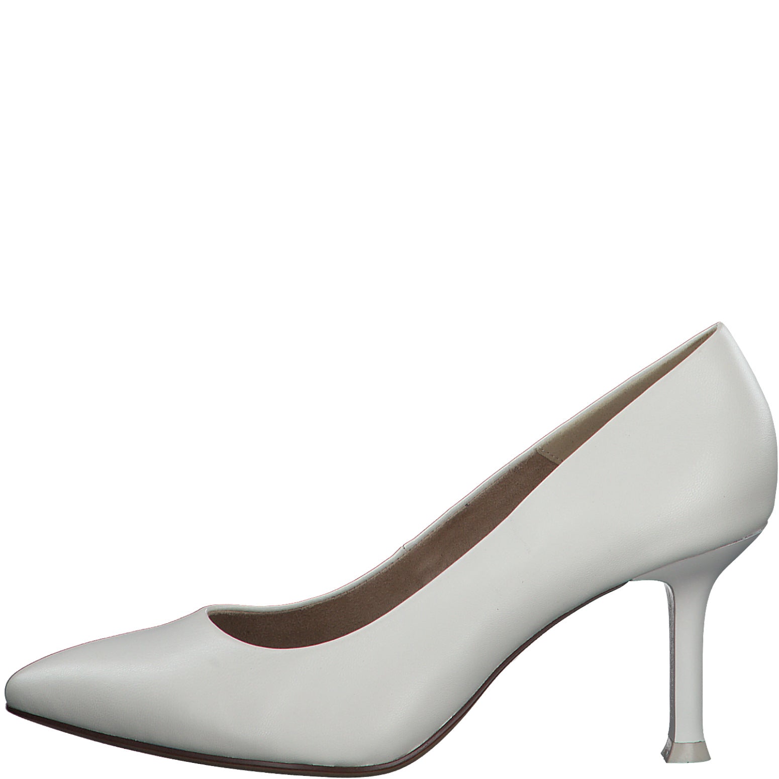 S OLIVER Cream Heeled Shoe