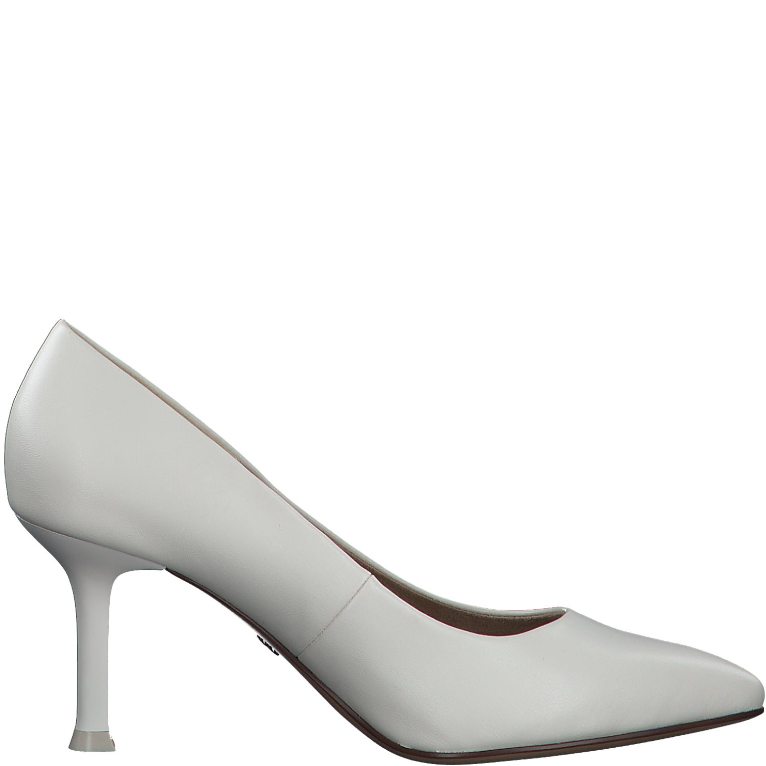 S OLIVER Cream Heeled Shoe