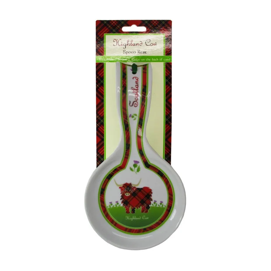 Scotland Highland Cow Spoon Rest