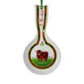 Scotland Highland Cow Spoon Rest