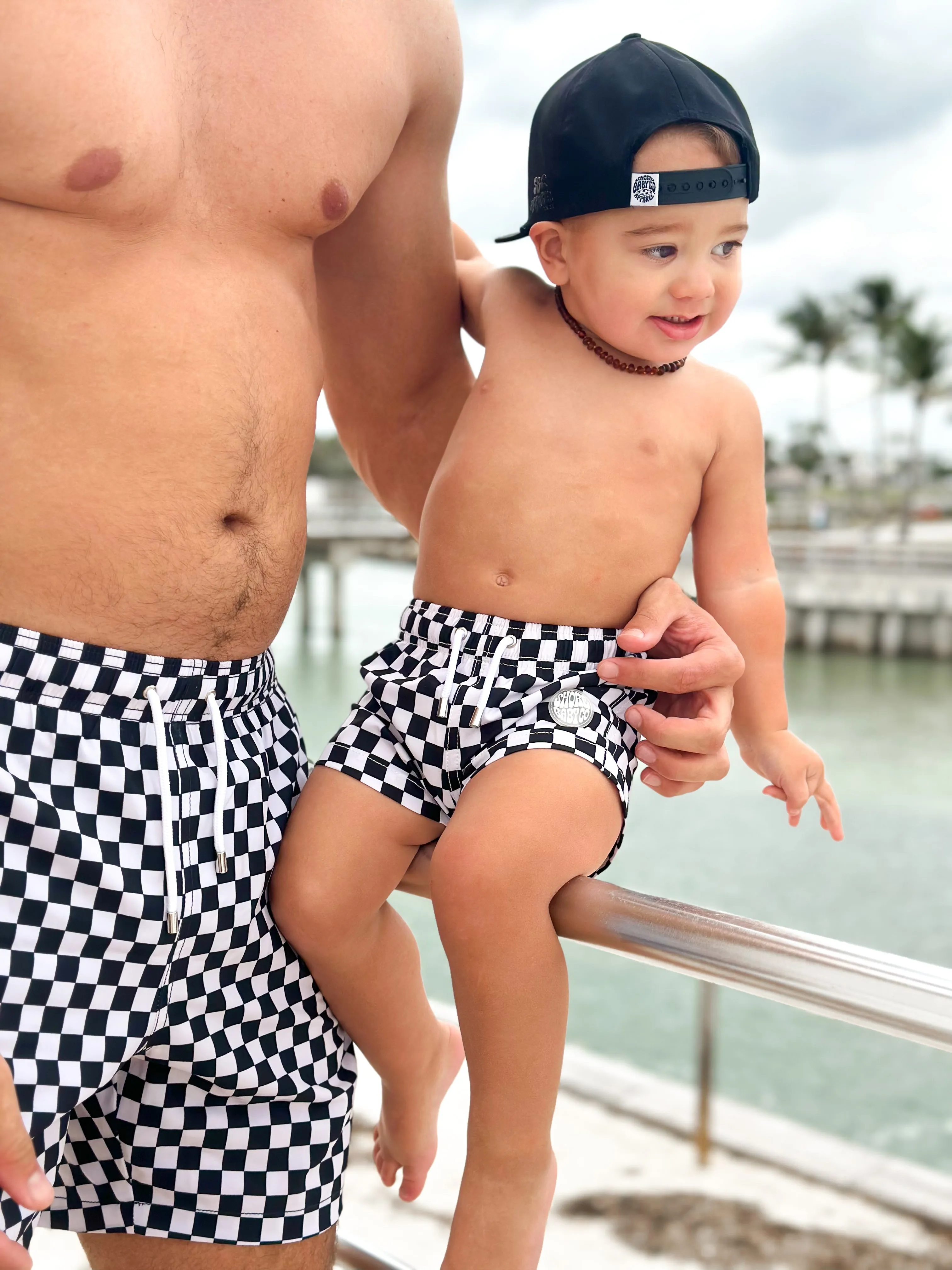 SHORE BABY Venice Swim Trunks (COLLECTIVE)