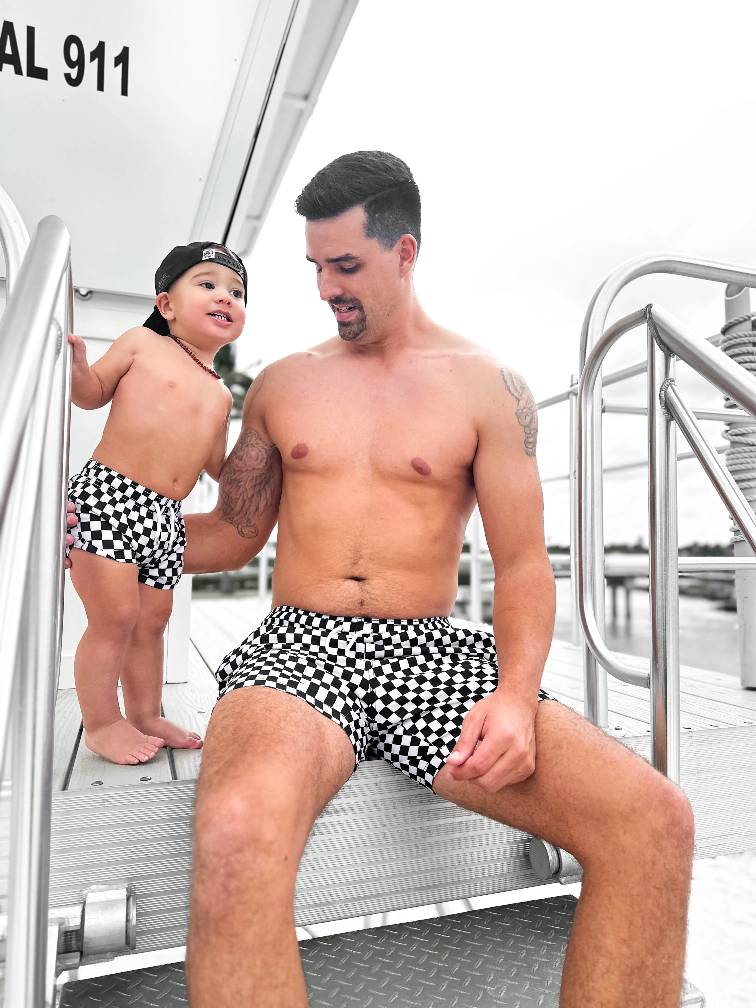 SHORE BABY Venice Swim Trunks (COLLECTIVE)