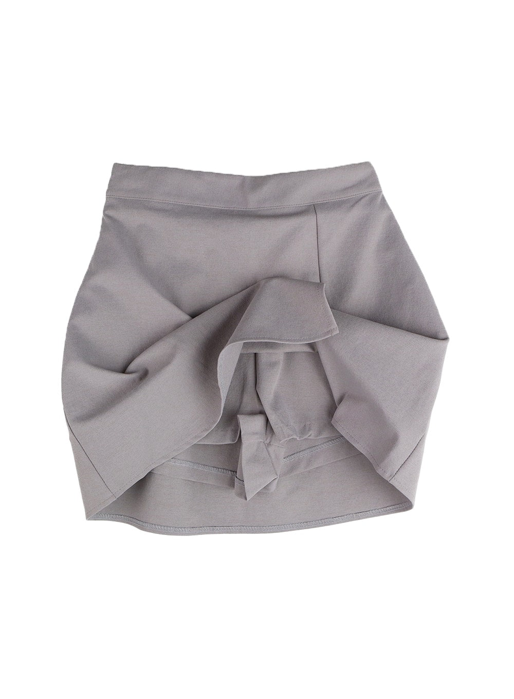 Solid Slit Mini Skort IM406