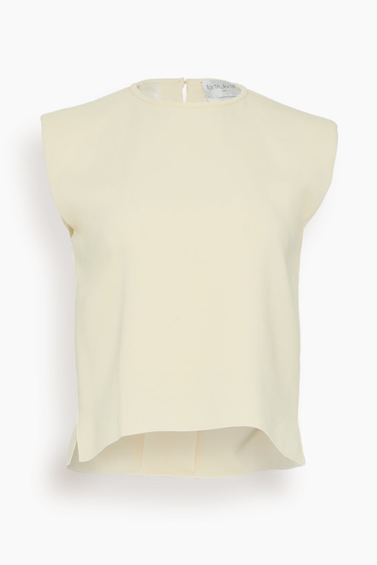 Stretch Crepe Cady Boxy Top in Batida