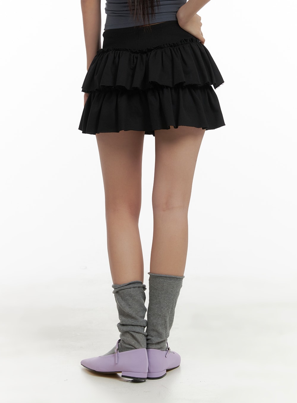 String Frill Mini Skort CA409