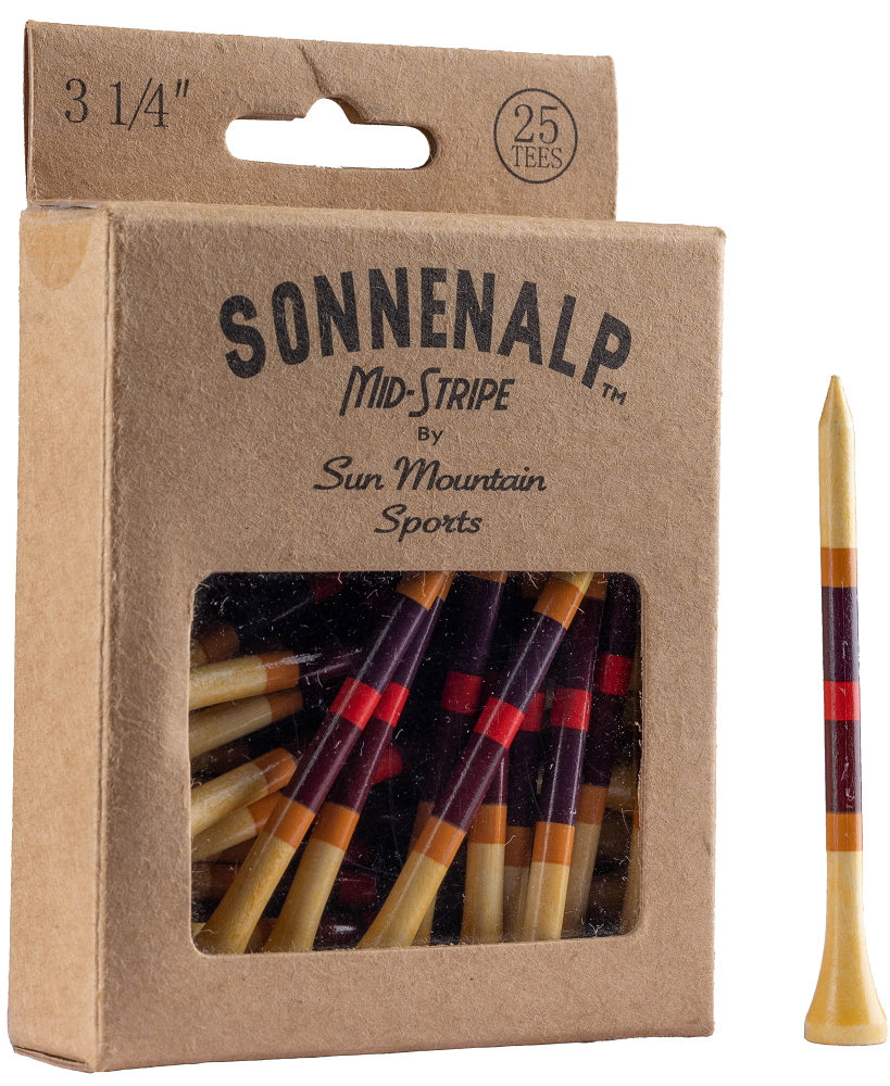 Sun Mountain Sonnenalp Mid-Stripe Golf Tees