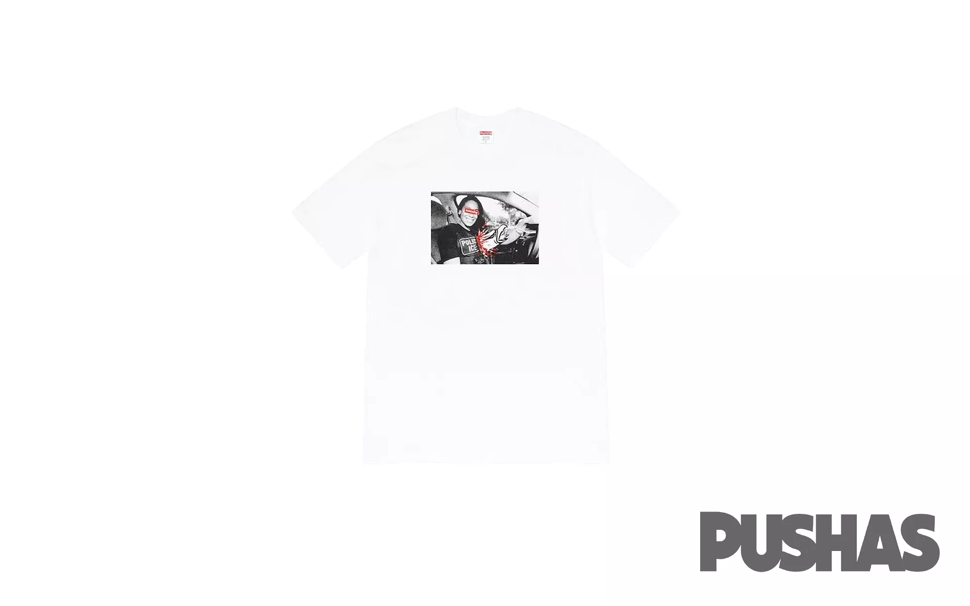 Supreme x ANTIHERO ICE Tee 'White' (2020)