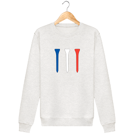 Sweat Col Rond TEES BLEU BLANC ROUGE