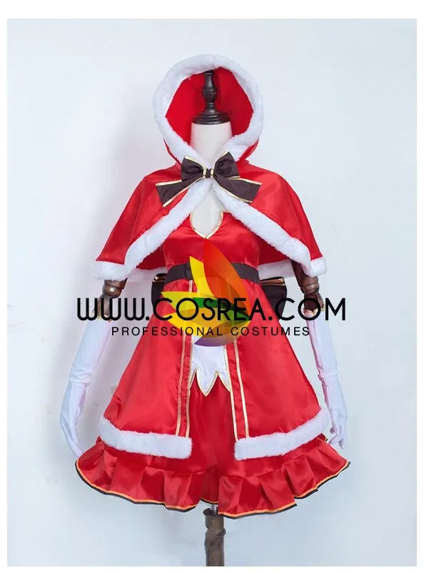 Sword Art Online Asuna Christmas Cosplay Costume