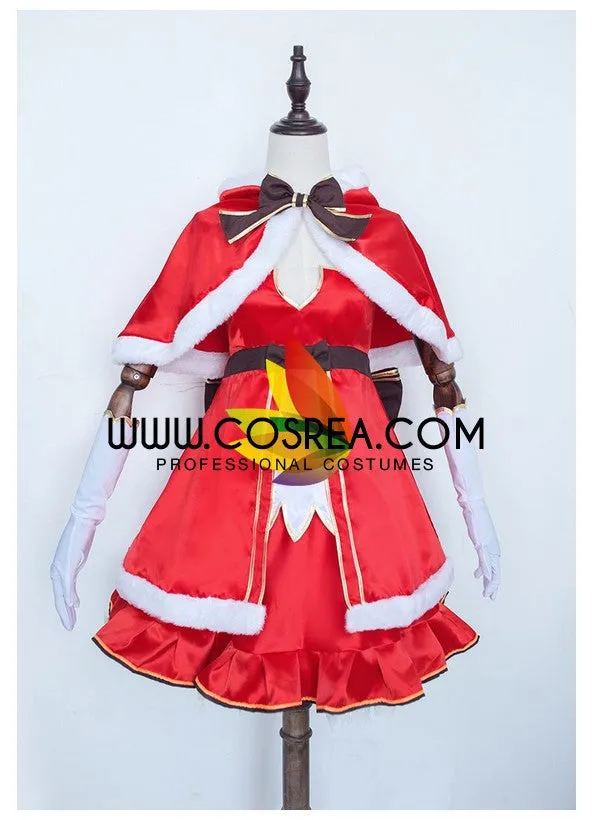 Sword Art Online Asuna Christmas Cosplay Costume