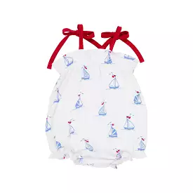 The Beaufort Bonnet Company - Chesapeake Bay Boats Rosey Romper