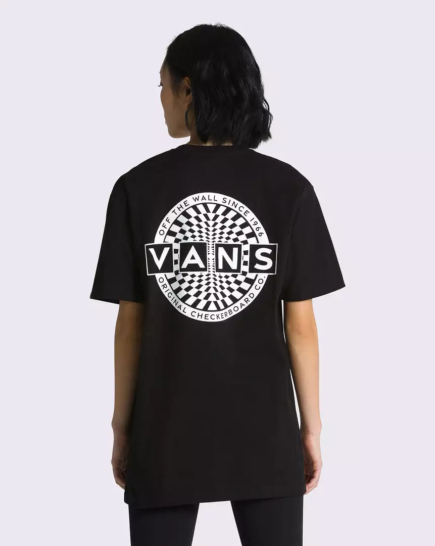 Warped Checkerboard Logo Short Sleeve Tshirt